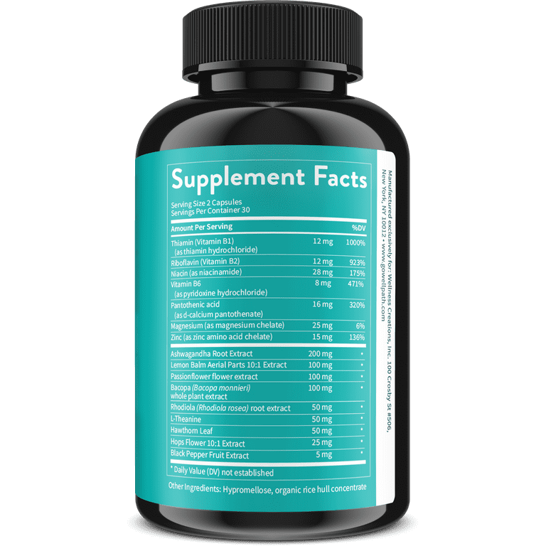 WellPath Zen Anxiety And Stress Relief Supplement With, 60 OFF