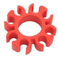 thumbnail image 1 of Support de Baguettes de Tambour, Installation Coulissante Stable Réutilisable Support de Baguettes en Silicone Élastique pour Performance Scénique Rouge, 1 of 8