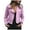 Pink, variant on hgsbede Women Coats Plus Size Fashion Women Long Sleeve Open Front Short Cardigan Zipper Jacket Coat Top