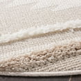 thumbnail image 3 of SAFAVIEH Trends Francis Geometric Area Rug, Beige/Ivory, 6'7" x 6'7" Round, 3 of 8