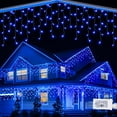 thumbnail image 1 of Temporizador Lomotech con forma de luces navideñas, 9,8 m, azul, 8 modos, 1 of 7