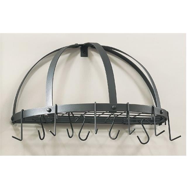 HalfRound Pot Rack with Grid