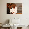 thumbnail image 2 of Elephant Stock Think Like A Queen Quote Wall Art - Horizontal Canvas Wall Art - Living Room Wall Decor - Advocacy Art Canvas - Brown And Orange Decor - 39" x 26", 2 of 4