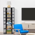 thumbnail image 3 of Patiojoy 7-Tier Shoe Rack Free Standing Shelf Storage Modern Shoe Rack Organizer Black, 3 of 8