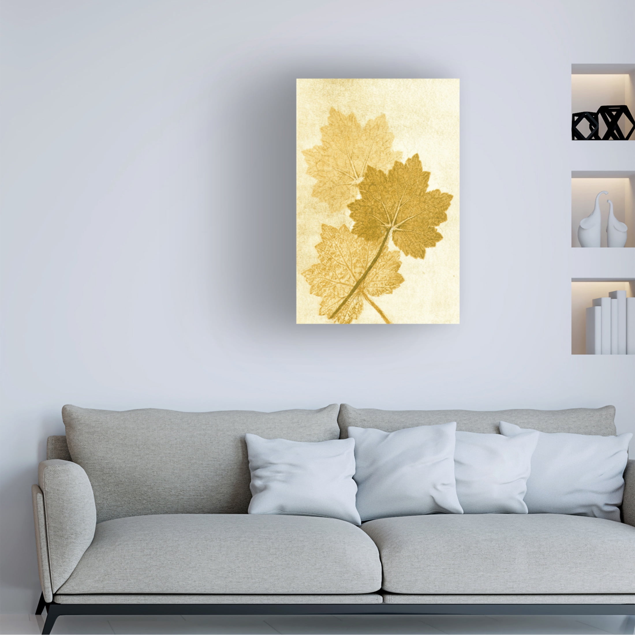 Canvas Wall Art - Pernille Folcarelli 'Alumroo Amber' Wall Art for Living Room, Bedroom, or Office Décor by Trademark Fine Art - 12 x 19 Inches