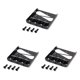 thumbnail image 5 of Wosthever Electric Guitar Saddle Bridge Fittings Hardtail Accessory Tailpiece Fixed Component Modified Replace Replacement Components Type1, 5 of 6