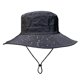 thumbnail image 1 of Sombreros impermeables para hombres y mujeres, sombreros para el sol, sombreros de lluvia livianos para mujeres, impermeables, 1 pieza negra, 1 of 5