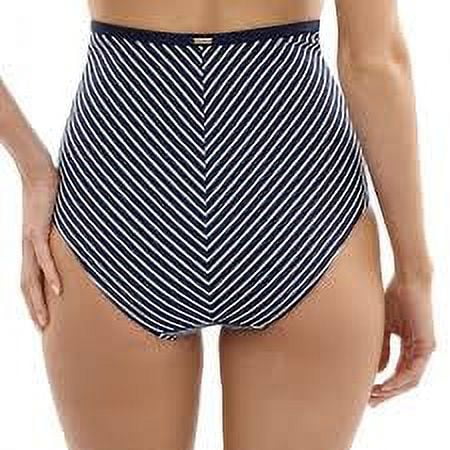 Panache NAVY/WHITE Britt High Waist Swim Bottom, US 3X-Large
