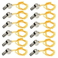 thumbnail image 5 of Masteelf  12 Pcs Emergency Whistle Survival Lanyard Hanging Keychain, 5 of 8