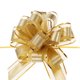 thumbnail image 1 of 10uds 7 Pulgadas Grande Tirar Lazo Regalo Envoltura Lazos Cinta Organza Champagne Oro para Boda Cestas Regalos Navidad Fiesta, 1 of 6