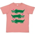 thumbnail image 3 of Inktastic Alligator Crocodile Reptile Girls Toddler T-Shirt, 3 of 5
