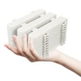 thumbnail image 3 of OFFIGAM Yard Fence White Plastic 12Pcs 7.9In Round Top For Outdoor Garden, 3 of 6