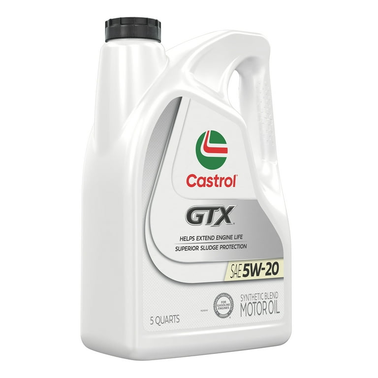 メンテナンス Castrol GTX ESSENTIAL 5W-30 AMZ 20L Castrol GTX 5W-20 Synthetic Blend Motor Oil, 5 Quarts, Engine