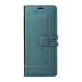 thumbnail image 3 of Premium Wallet Case for iPhone 16 Pro with Card Slots & Kickstand, Flip Cover Green, 3 of 7