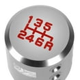 thumbnail image 3 of J2 Engineering Universal Silver Manual Car Shifter Knob Aluminum Goblet Style with Adapter J2-SK-004-SL, 3 of 7