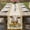 yellow, variant on Table Runner 60 Inches Long for Kitchen Dining, Yak Sunflowers Dresser Scarf Farmhouse, Dining Table Decorations for Wedding/Parties, Yellow Floral Black White Checkered Pastoral 13 x 60 In