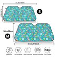 thumbnail image 3 of Balery Donut Print Car Windshield Sun Shade,Windshield Sunshade for Car Pickup Truck SUV Accessories-Small, 3 of 7