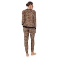 thumbnail image 3 of Secret Treasures Women's and Women's Plus 2-piece Stretch Knit Velour Top and Jogger Set, 3 of 5