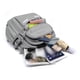 thumbnail image 3 of Mochila Mujer Moda Mochilas Escolares Impermeable con Colgante para Deportes (Gris) Likrtyny Para Estrenar, 3 of 9