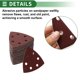 thumbnail image 5 of Papel de lija para mouse sander Unique Bargains, almohadillas de 90x90mm, rojas, 80 piezas, 150 grano, molienda y pulido para automóviles, 5 of 7