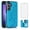 Blue, variant on Asuwish Compatible with Samsung Galaxy S24 FE 5G Wallet Phone Case Tempered Glass Screen Protector and Flower PU Leather Credit Card Holder Stand Cell Cover for S 24 EF AI S24FE 24S Women Men Blue