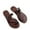 Wine, variant on VerPetridure Clearance Women's Platform Flip Flops Sandals with Arch Support, Summer Lightweight Beach Cushion Flat Sandals Size 5.5