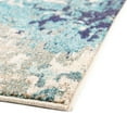 thumbnail image 6 of Unique Loom Vivid Collection Area Rug - Mumbai (2' 2" x 3' Rectangle Blue/Ivory), 6 of 7