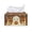 Ghostly Smiley Pumpkin Design, variant on CHAQLIN Dragonfly Waterproof Rectangle Tissue Box Cover for Family, with Buckle Rectangle Tissue Case Dispenser for Bathroom Offices