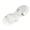 White, variant on Strappy Flat Sandals for Women,Dressy Open Toe Ankle Strap Summer Beach Thong Slides Vacation Shoes Black