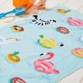 thumbnail image 4 of Great Bay Home Vibrant Prints Soft Cotton Beach Towel (30" x 60", Pool Floats), 4 of 7