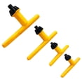 thumbnail image 1 of 4 llaves de mandril de taladro eléctrico de acero amarillo de 6 mm, 10 mm, 13 mm, 16 mm, llave de mandril universal, llave de taladro universal en forma de T para apretar taladros,, 1 of 4