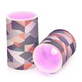 thumbnail image 7 of Yayeee Flameless Candles with Remote Flickering Battery Operated Multi Color Changing, Geometric Pattern, 7 of 7