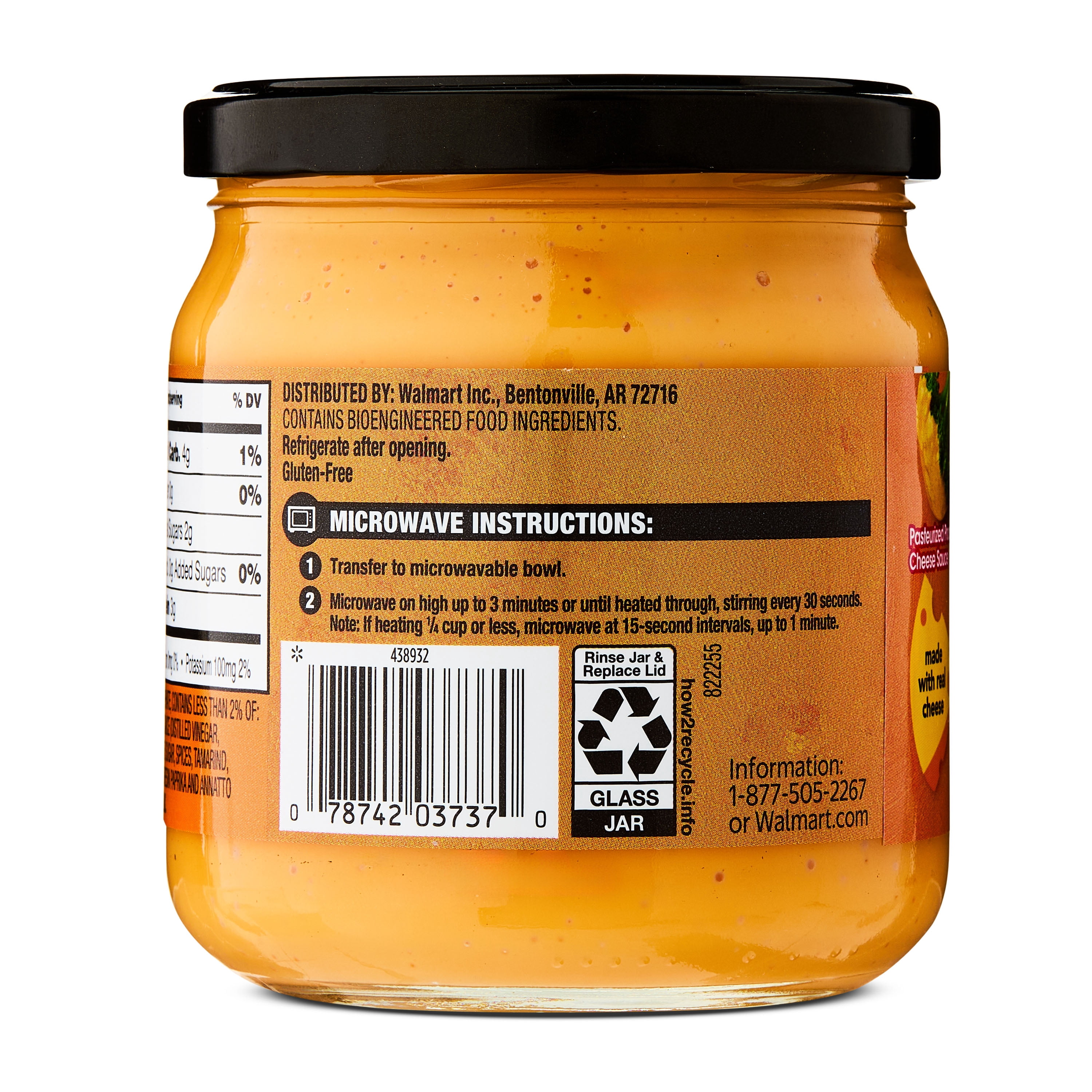 Great Value Original Cheddar Flavor Cheese Dip, 15 oz