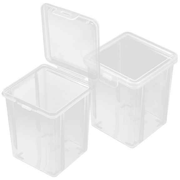 Masteelf  2 Pcs Storage Box Bins for The Classroom Boxes Tabletop Container
