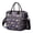 Black-256, variant on Space Geek Large Insulated Lunch Bag – Leakproof Dual Compartment Cooler Tote with Celestial and Galaxy Patterns for Work or Picnic