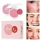 thumbnail image 1 of Colorete en polvo doble, textura suave y cremosa, embellecedor facial e iluminador., 1 of 1