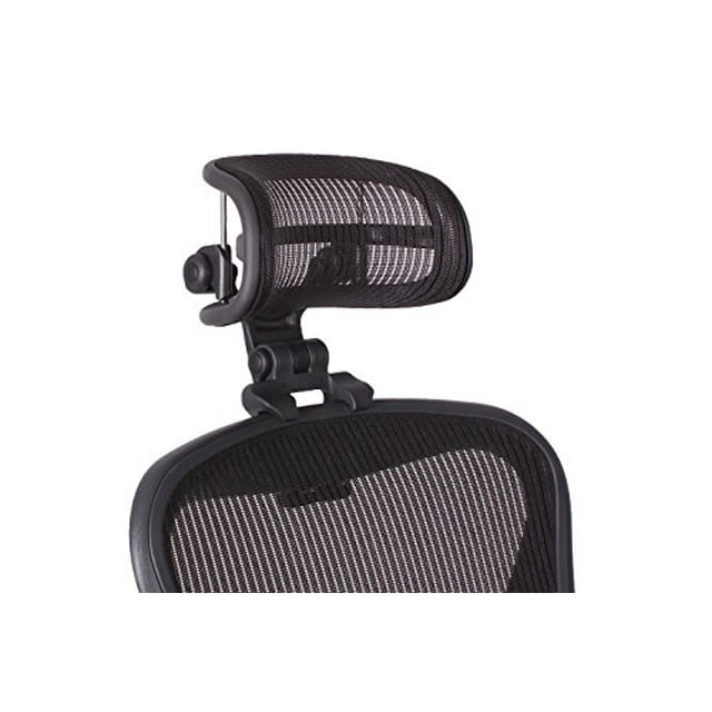 Engineered Now - l'Appuie-tête Original pour la Chaise Aeron Herman Miller - H3 Carbone (Couleurs Assorties à la Chaise Aeron Classique 2016 et aux Modèles Précédents)