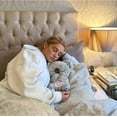 thumbnail image 2 of SLGHLSAHG Breathing Stuffed Animal Koala Stuffed Animal Sleeping Otter Plush Breathing for Sleeping with Sensory Details Music Lights Rhythmic Breathing Motion A12564, 2 of 7