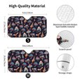 thumbnail image 5 of Yiaed Mushroom Doodle Print Car Windshield Sunshade Front Auto Car Front Window Sun Shade Foldable Sun Visor Shield Cover Auto Accessories for Sedan SUV Truck-Small, 5 of 5