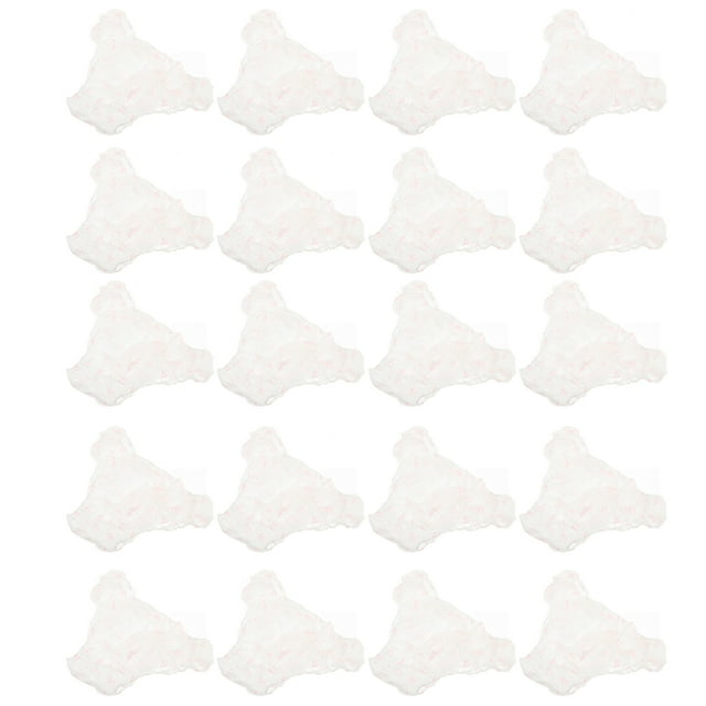 20 Pcs 1 Ensemble Culottes Jetables Taille Haute Absorbant l'Humidité Culottes Menstruelles