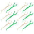 thumbnail image 1 of EeaseMX 1 x Juego de 12 palitos de hilo dental de plástico para limpieza de dientes, 1 of 7