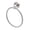 Satin Nickel, variant on Gatco 4632 Glam 6.5" Towel Ring, Chrome