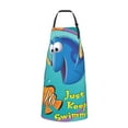 thumbnail image 2 of Finding Nemo Adjustable Apron For Women Men Birthday Gifts Grilling Cooking Master Chef Bib 28 x 33 inch, 2 of 4