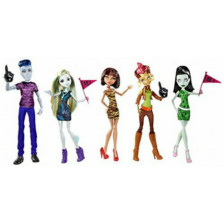Monster High We Are Monster High Student Disembody Council 5 Doll Set