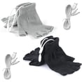 thumbnail image 1 of Guantes térmicos USB Fpxnb para hombre y mujer, 2 pares, negros y grises, 1 of 7