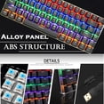 thumbnail image 2 of Ajazz AK33 Wired Gaming Keyboard with LED Lighting, Black, 2 of 8
