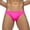 Q-B01-Pink, variant on Mens Swim Trunks Swimwear Bathing Suit Swim Brief Square Leg Board Short Speedo Mens Swim Brief(Pink,2XL)