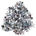 thumbnail image 2 of 1000pcs Craft Rhinestones, Horse Eye Shape, Flatback Glass Crystals, DIY Fancy Beads For Handicraft Decoration, 2 of 8