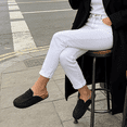 thumbnail image 2 of Judxsious Women's Suede Mules & Clogs Cork Footbed Slip On Mules Potato Shoes with Arch Support, 2 of 8