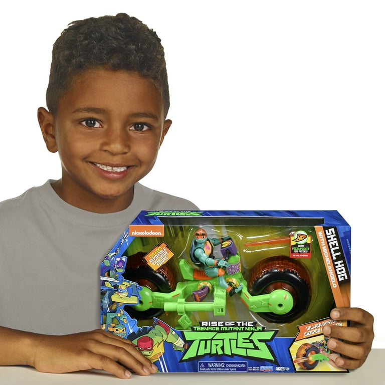 Teenage mutant ninja turtles shell hog with michelangelo 2025